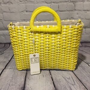 Urban Expressions Mallorca Yellow crossb purse NWT